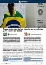 Breve panorama de las elecciones brasileñas y del estado de Goiás